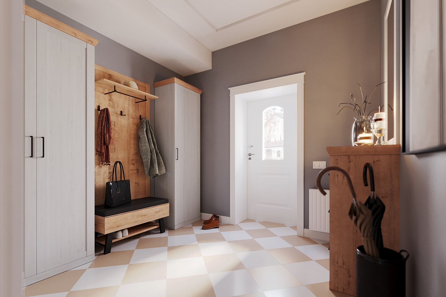 "Прихожие" - изображение №3 на www.angstrem-mebel.ru